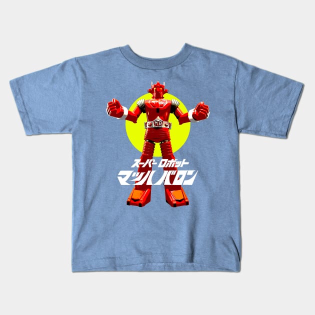 Super Robot Mach Baron Kids T-Shirt by Pop Fan Shop